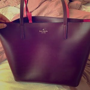 Kate spade plum purse used twice.